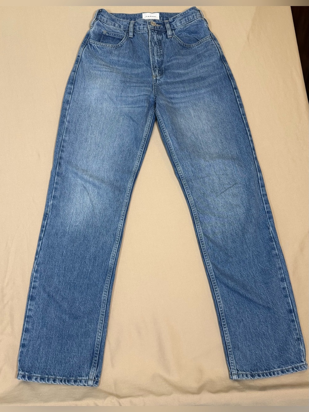 Frame Denim High âNâ Tight Straight Jeans, 25